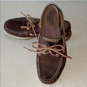 Leather Sperry Loafer
